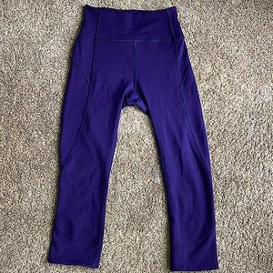 💜LULULEMON CROP LEGGINGS💜